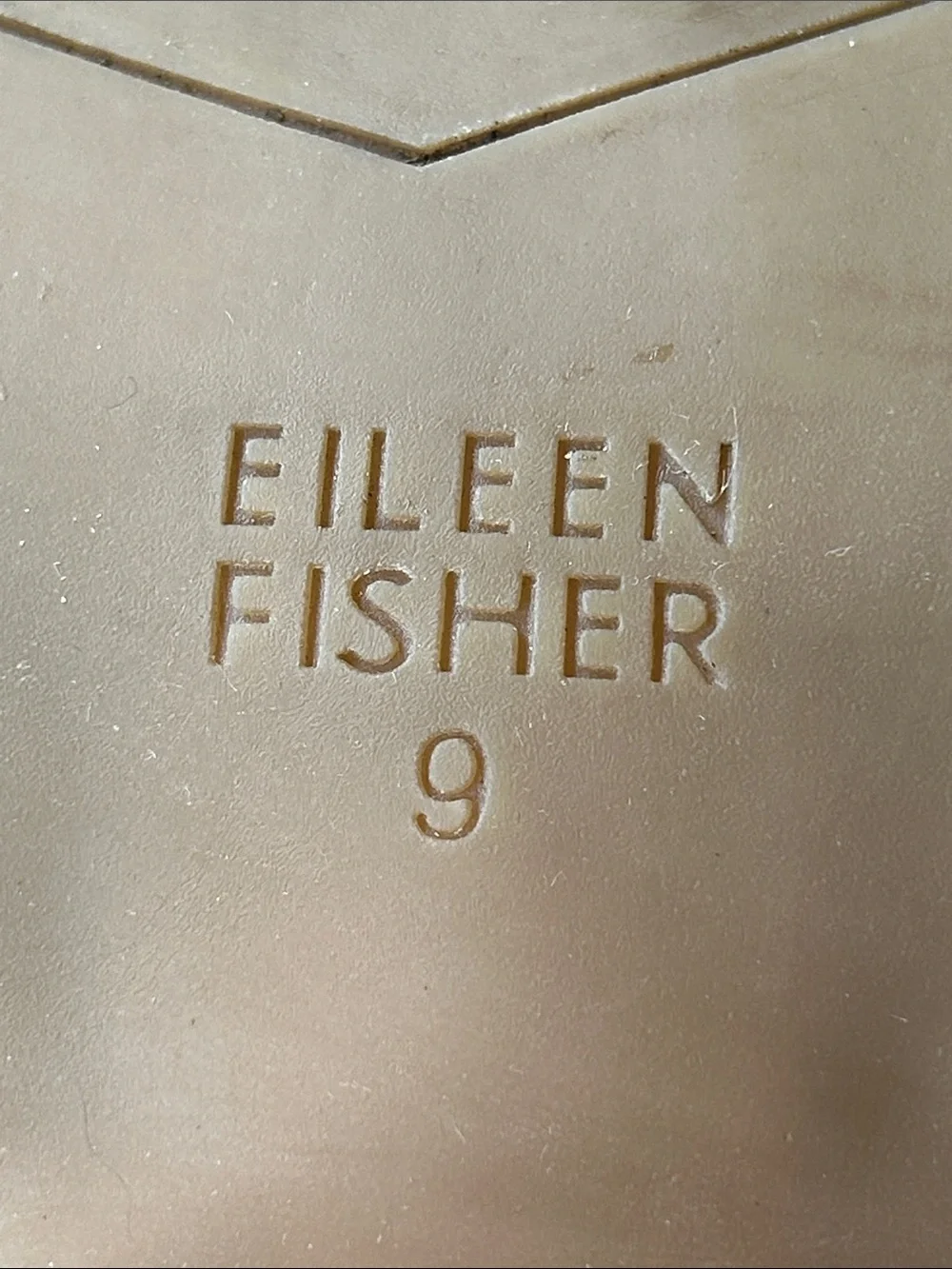 Eileen Fisher Hilly Suede D'Orsay Wedge Heel Pump Tan Size 9